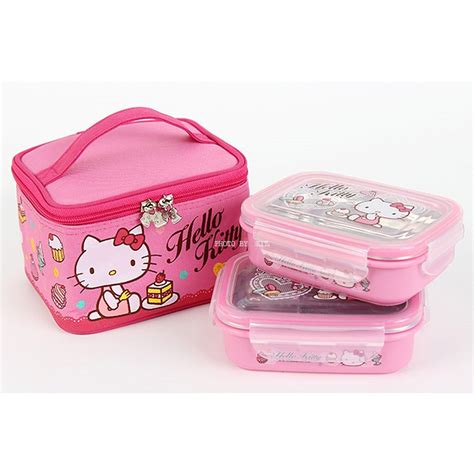 hello kitty bento box stainless steel|hello kitty cereal box.